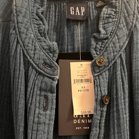 Gap denim cotton dress - Picture 4 of 5